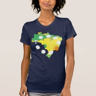 Rio OS 2016 Brasil T Shirt