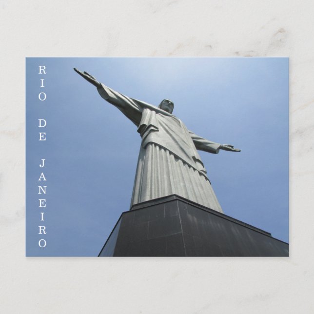rio räddare brasilien vykort (Framsida)