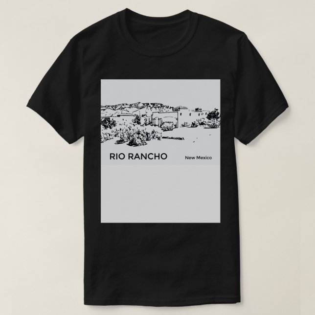 Rio Rancho New mexico T Shirt (Design framsida)