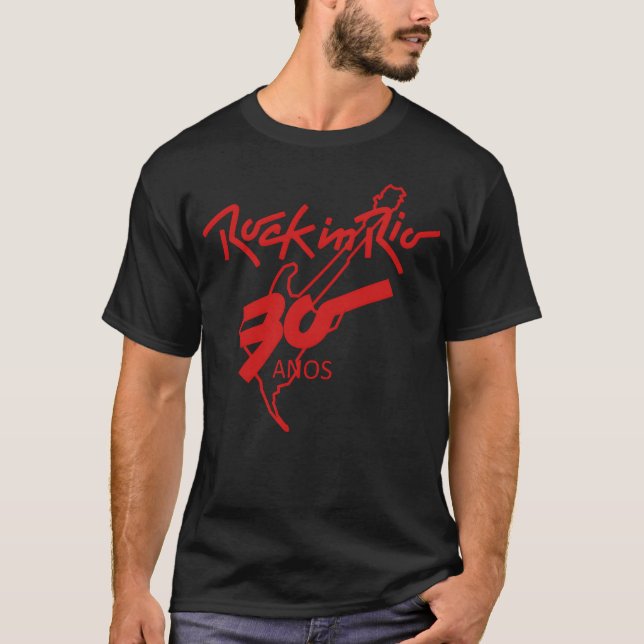 RIO ROCK present T Shirt (Framsida)
