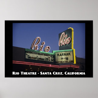 Rio, Santa Cruz 11 x 17 Poster