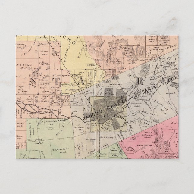 Río, Santa Rosa, Analy Townships Vykort (Framsida)