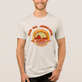 Rio sommar t-shirt i triblend-tyg