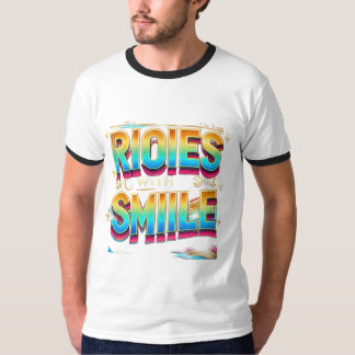 Rioies med smiil t shirt