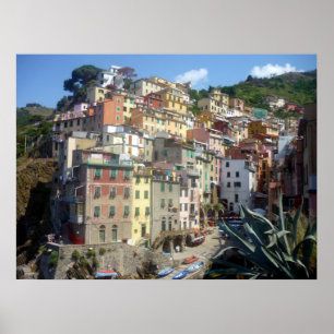 riomaggiore backe poster