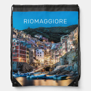 Riomaggiore Cinque Terre La Spezia Italien Panoram Gympapåse