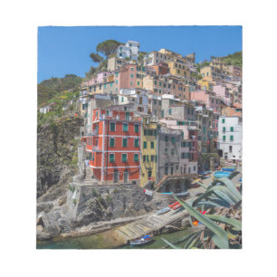 Riomaggiore Cinque Terre Liguria Italien Anteckningsblock