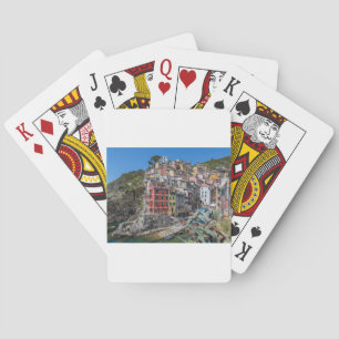 Riomaggiore Cinque Terre Liguria Italien Kortlek