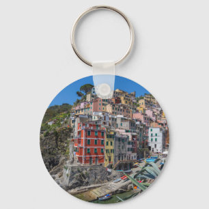 Riomaggiore Cinque Terre Liguria Italien Nyckelring