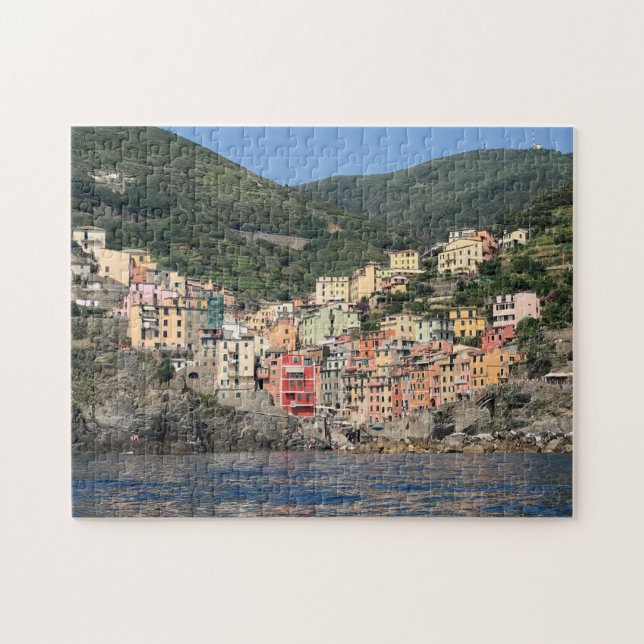 Riomaggiore Cinque Terre Pussel (Horisontell)