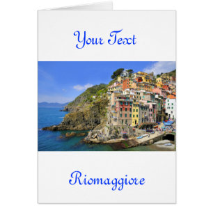 Riomaggiore, Cinqueterre Hälsningskort