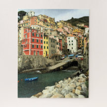Riomaggiore, Italien - Cinque Terre -16 x 20 inch