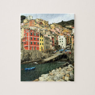 Riomaggiore, Italien - Cinque Terre - 8 x 10 tum Pussel