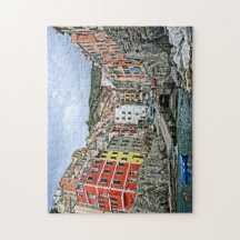 Riomaggiore, Italien - Cinque Terre Puzzle