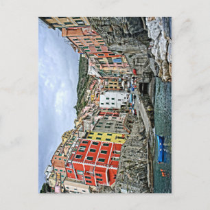 Riomaggiore, Italien - Cinque Terre Puzzle Vykort