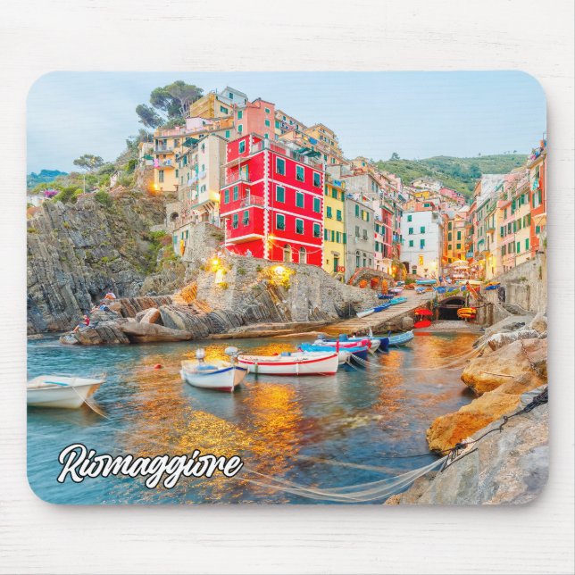 Riomaggiore, Italien Musmatta (Framsidan)