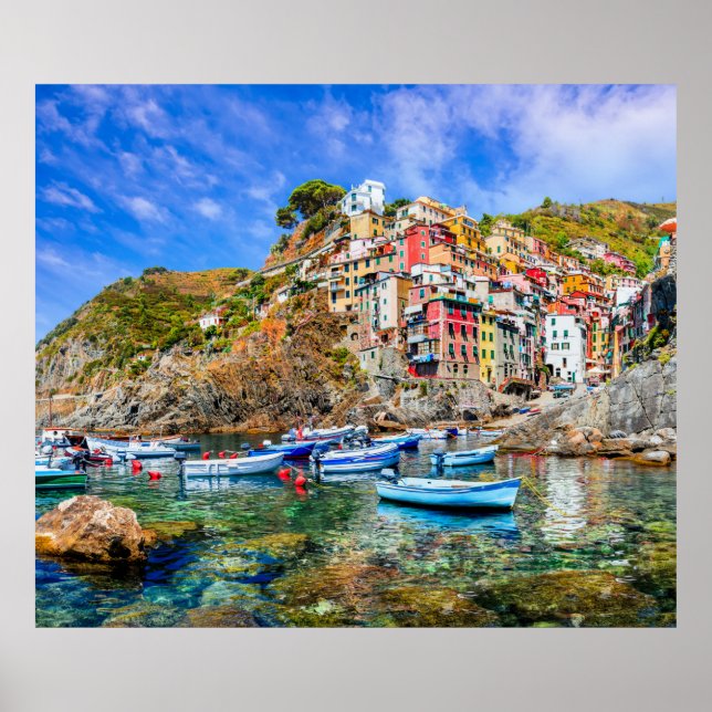 Riomaggiore Italien Poster (Framsidan)