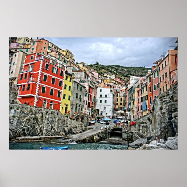 Riomaggiore, Italien Poster (Framsidan)