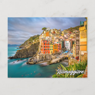 Riomaggiore, Italien Vykort