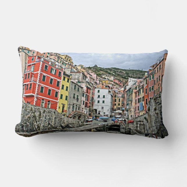 Riomaggiore, Italiens accent Pillow Lumbarkudde (Framsida)
