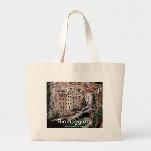 Riomaggiore Panorama Bag Jumbo Tygkasse