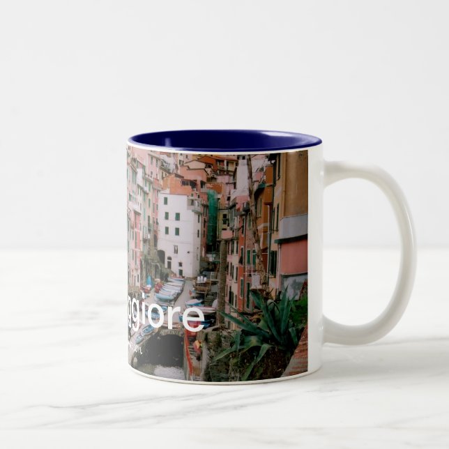 Riomaggiore Panoramic View Mugg (Höger)