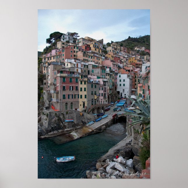 Riomaggiore Poster (Framsidan)