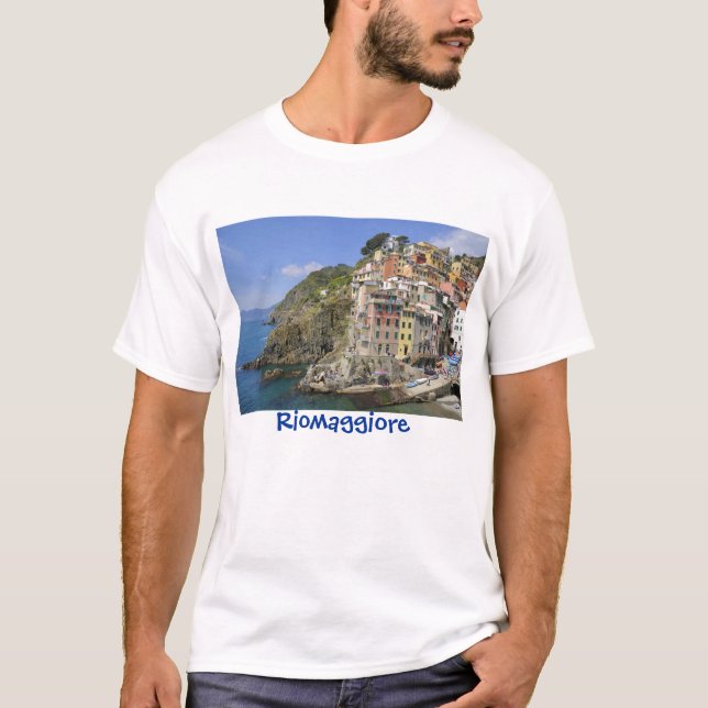 Riomaggiore Tee Shirt (Framsida)