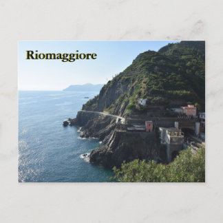 Riomaggiore Via dell'Amore-vykort Vykort