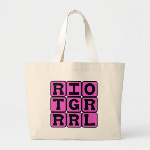 Riot Grrrl, musikgenre Jumbo Tygkasse