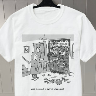 Riot Police Raid a Egendom - Funny Police Theme T Shirt