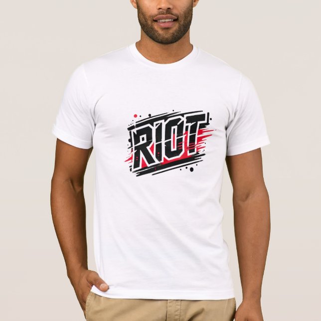 RIOT - Rebel i Stil ?? T Shirt (Framsida)