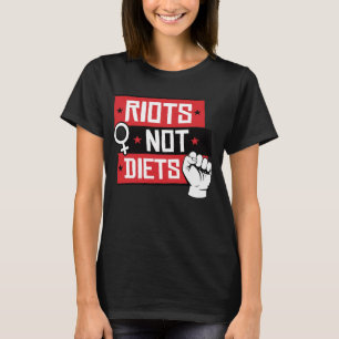 RIOTER SOM INTE DIETS T SHIRT