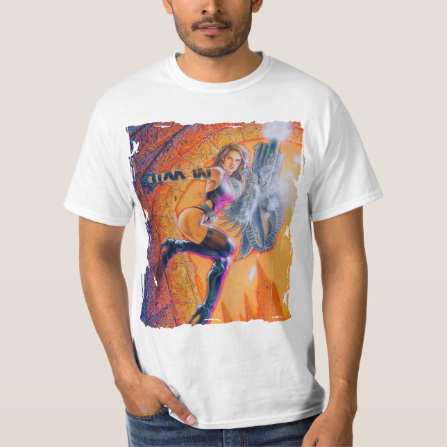 RIOTSHELL-SKJORTA T-SHIRT (Framsida)