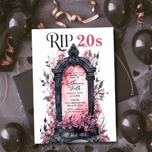 Rip 20-årsjubileum Död till min ungdoms 30:e Rosa Inbjudningar