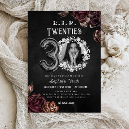 RIP 20-talets 30års födelsedag Död till mitt ungdo Inbjudningar