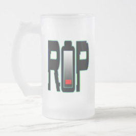 RIP Batteriet Frostat Glass Mugg