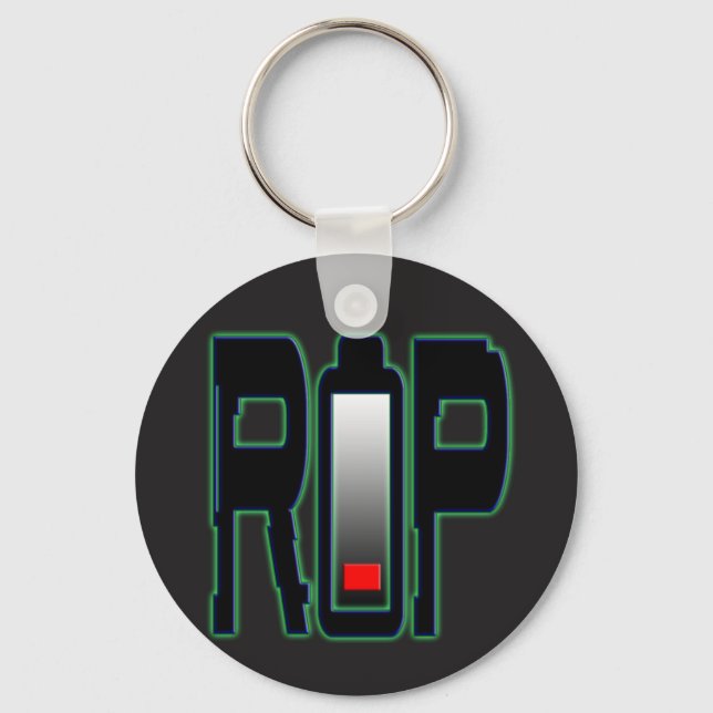 RIP-batteritangentkedja Nyckelring (Framsida)