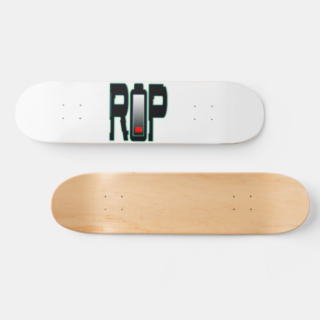 RIP Battery Skateboard-däck Mini Skateboard Bräda 18,5 Cm (Horz)