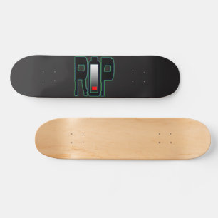 RIP Battery Skateboard-däck Mini Skateboard Bräda 18,5 Cm