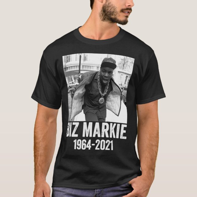 Rip Biz Markie, Coola Rapper Biz Markie, Biz Marki T Shirt (Framsida)