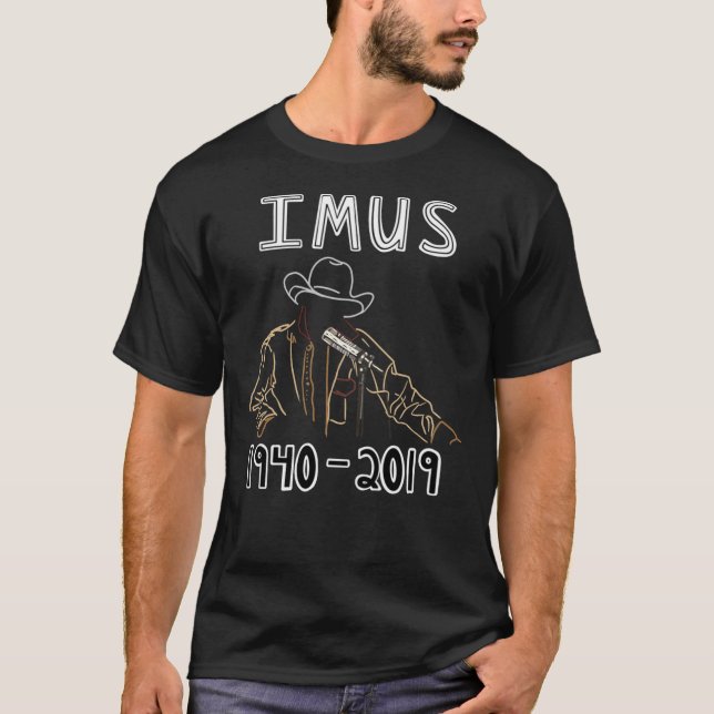 RIP Don Imus Tribute 1940 - 2019 Classic T-Shirt (Framsida)