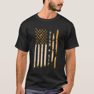 Rip-Flagga för vintage Team T Shirt