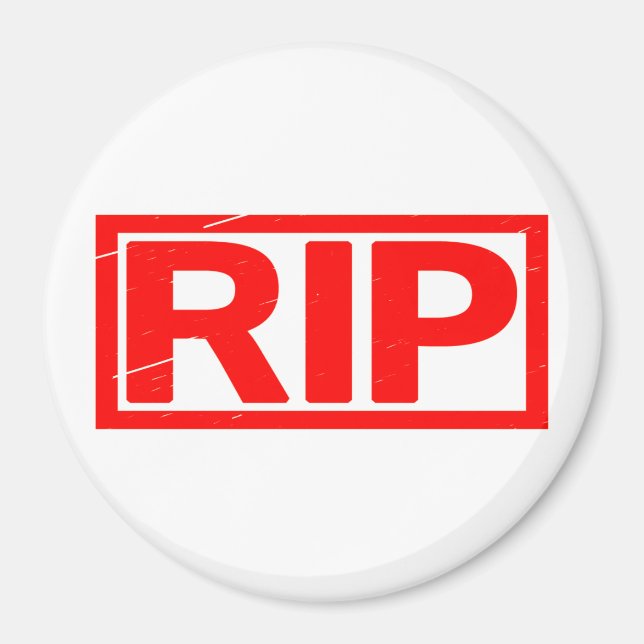 Rip Frimärke Magnet (Framsidan)