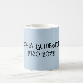 RIP Georgia Guidestones Kaffemugg