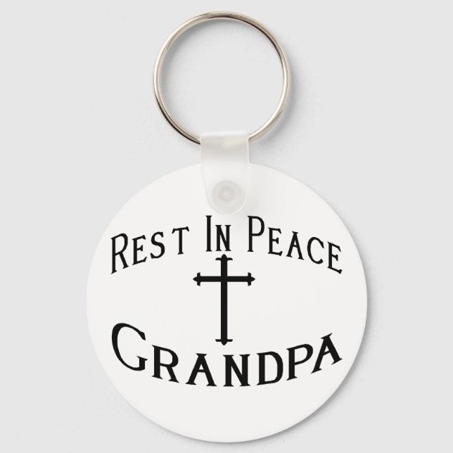 RIP Grandpa Nyckelring (Framsida)