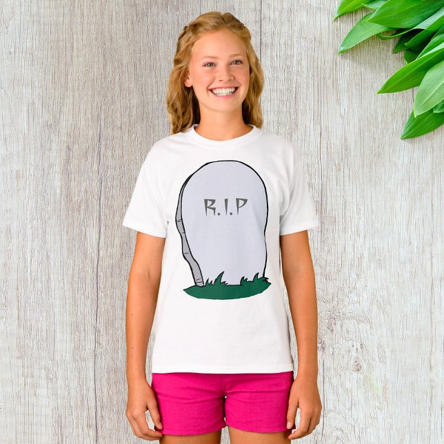 RIP Gravestone Cemetery T-Shirt (Skapare uppladdad)