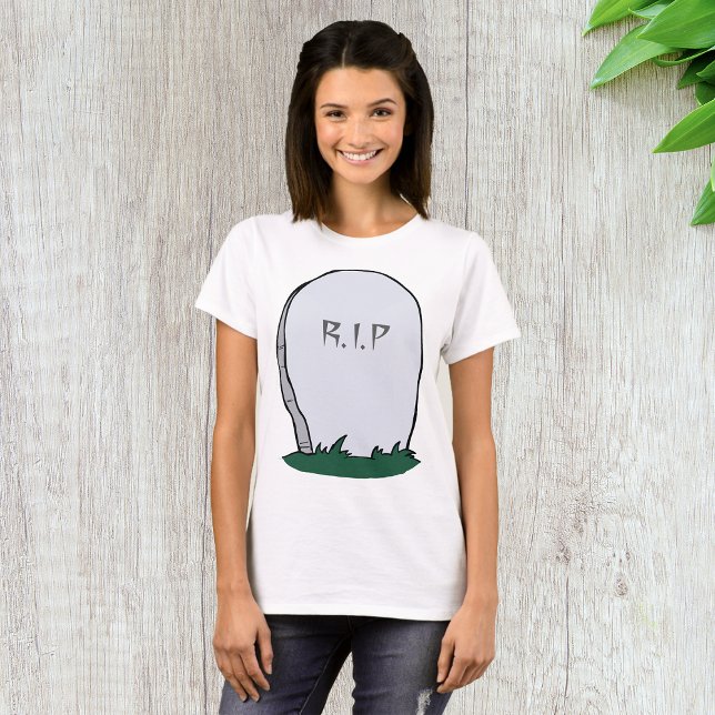 RIP Gravestone Cemetery T-Shirt (Skapare uppladdad)