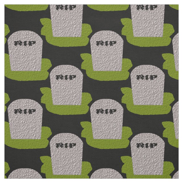 RIP Gravsten Craft Fabric Tyg (Provkarta)