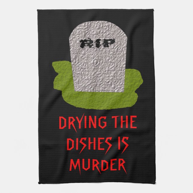 RIP Gravsten Funny Kitchen Towel Kökshandduk (Vertikal)